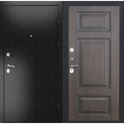Входная дверь Luxor - 3б - ФЛ-659 (12мм, Нуссбаум+черная патина винорит)