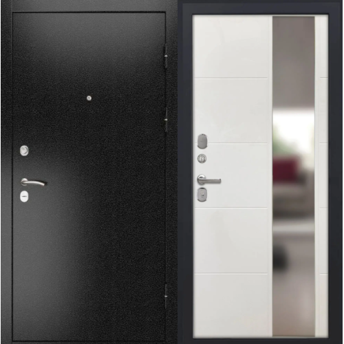 Входная дверь Luxor - 3б - ФЛЗ-649 Капучино (зеркало)