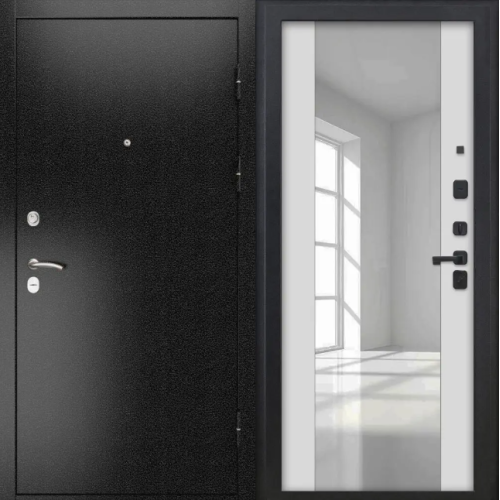 Входная дверь Luxor - 3б - ФЛЗ -1 Белый матовый