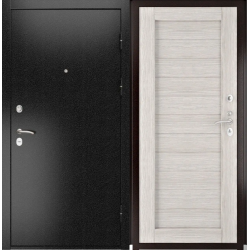 Входная дверь Luxor - 3б - Экошпон СБ-3 (16мм, Капучино)