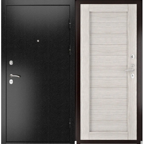 Входная дверь Luxor - 3б - Экошпон СБ-3 (16мм, Капучино)