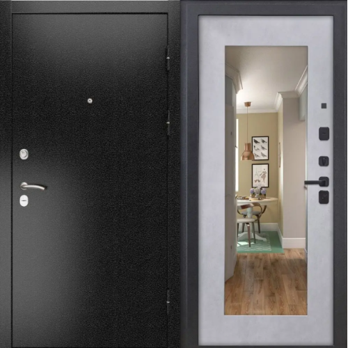 Входная дверь Luxor - 3б - ФЛЗ-603 Бетон снежный