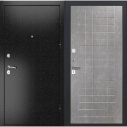 Входная дверь Luxor - 3б - ФЛ-256 (10мм, Бетон пепельный)