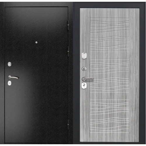 Входная дверь Luxor - 3б - ФЛ-259 (10мм, Дуб с пилением)