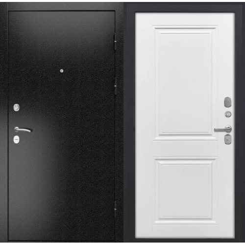 Входная дверь Luxor - 3б - ФЛ-677 (10мм, Белый матовый)