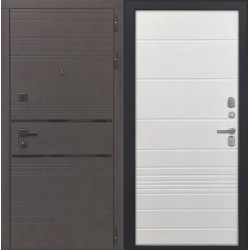 Входная дверь Luxor - 43 - ФЛ-700 (10мм, ясень белый)