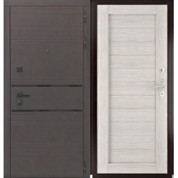 Входная дверь Luxor - 43 - Экошпон СБ-3 (16мм, капучино)