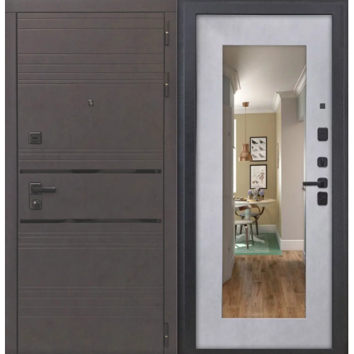 Входная дверь Luxor - 43 - ФЛЗ-603 Бетон снежный