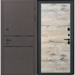 Входная дверь Luxor - 43 - Без фрезеровки Дуб пацифик горизонт