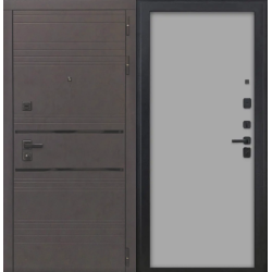 Входная дверь Luxor - 43 - Гладкая шарли светлый