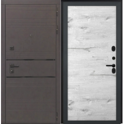 Входная дверь Luxor - 43 - Без фрезеровки Дуб арктик горизонт