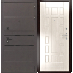 Входная дверь Luxor - 43 - ФЛ 244 беленый дуб