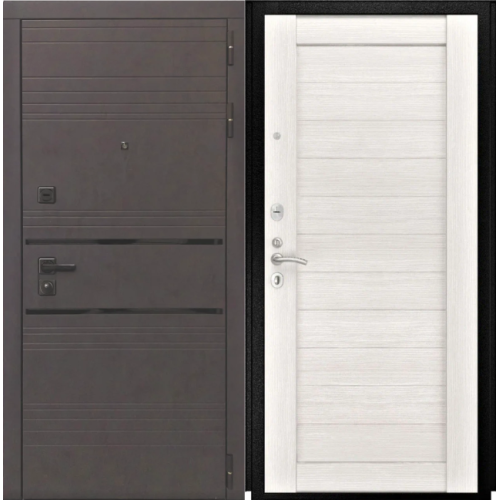 Входная дверь Luxor - 43 - СБ-3 листв. бел. (21 беленый дуб)