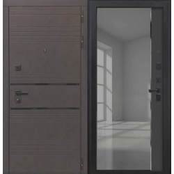 Входная дверь Luxor - 43 - ФЛЗ-618 черный кварц