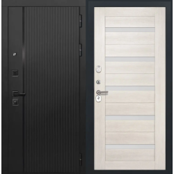 Входная дверь Luxor - 45 - СБ-1 (ст. белое, 16мм, беленый дуб)