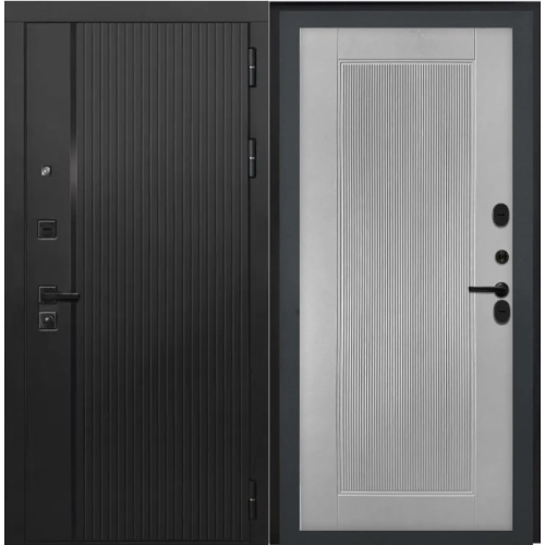 Входная дверь Luxor - 45 - ПВХ 10мм Астрод Велутто Григио