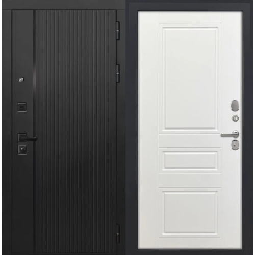 Входная дверь Luxor - 45 - ФЛ-707 (10мм, Белый софт)