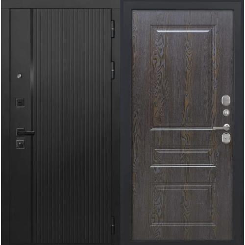 Входная дверь Luxor - 45 - ФЛ-701 (10мм, Дуб шоколад)