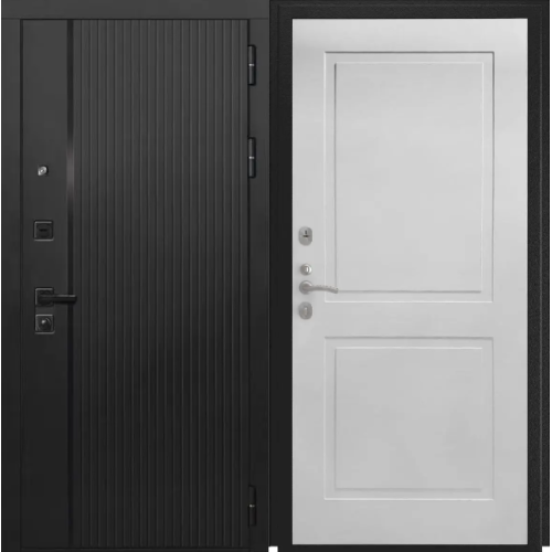 Входная дверь Luxor - 45 - ФЛ-609 (Л-52, 10мм, Белый матовый)