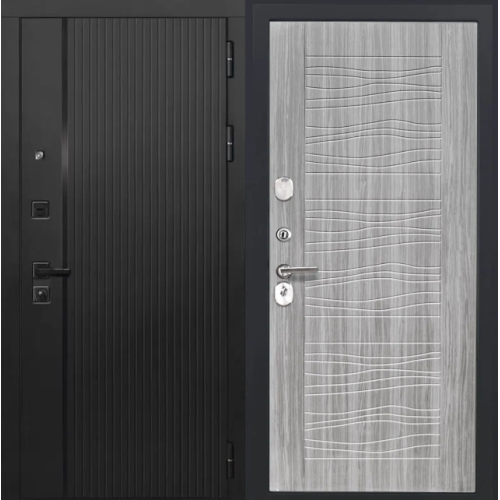 Входная дверь Luxor - 45 - ФЛ-259 (10мм, Дуб с пилением)