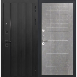 Входная дверь Luxor - 45 - ФЛ-256 (10мм, Бетон пепельный)