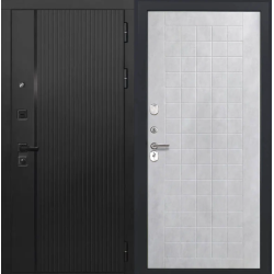 Входная дверь Luxor - 45 - ФЛ-256 (10мм, Бетон снежный)