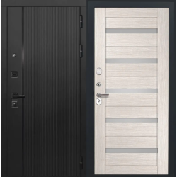 Входная дверь Luxor - 45 - СБ-1 (ст. белое, 16мм, капучино)