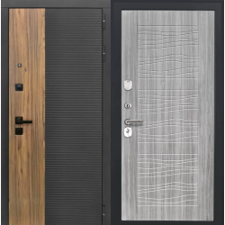 Входная дверь Luxor - 46 - ФЛ-259 (10мм, Дуб с пилением)