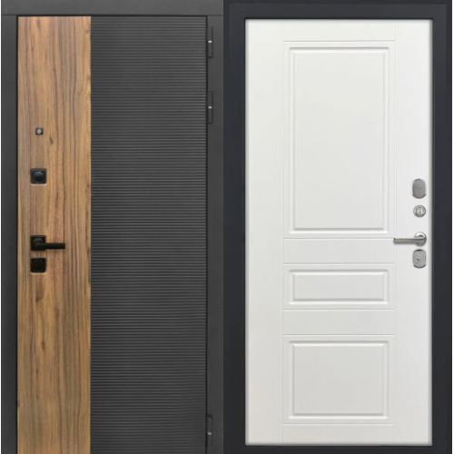 Входная дверь Luxor - 46 - ФЛ-707 (10мм, Белый софт)