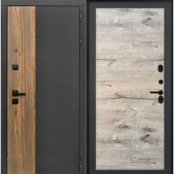 Входная дверь Luxor - 46 - Без фрезеровки Дуб пацифик горизонт