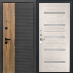 Входная дверь Luxor - 46 - СБ-1 (ст. белое, 16мм, Капучино)