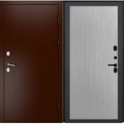 Входная дверь Luxor - медный антик - ФЛ-790 Веллуто гриджио