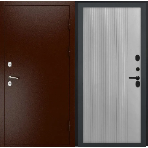 Входная дверь Luxor - медный антик - ФЛ-790 Веллуто гриджио