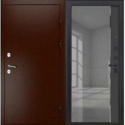 Входная дверь Luxor - медный антик - ФЛЗ-618 Черный кварц