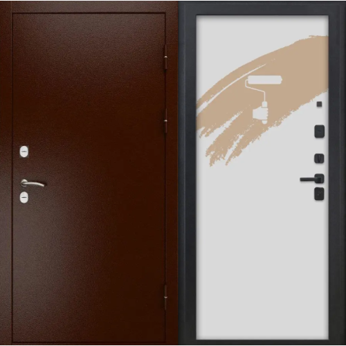 Входная дверь Luxor - медный антик - Под покраску