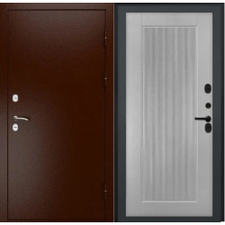 Входная дверь Luxor - медный антик - ПВХ 10мм Астрод веллуто гриджио