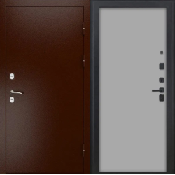 Входная дверь Luxor - медный антик - Гладкая Шарли светлый