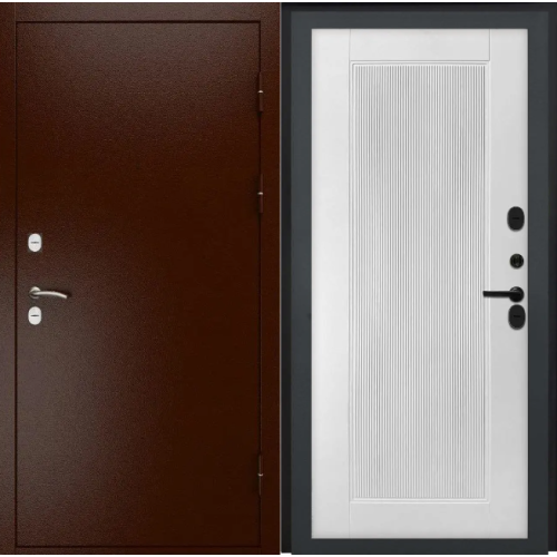 Входная дверь Luxor - медный антик - ПВХ 10мм Астрод веллуто бьянко