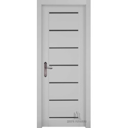 Межкомнатная дверь Массив ольхи Премьер ДО (Серый)