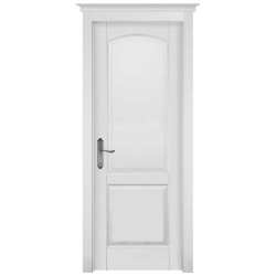 Межкомнатная дверь Массив ольхи Фоборг ДГ (Белый)