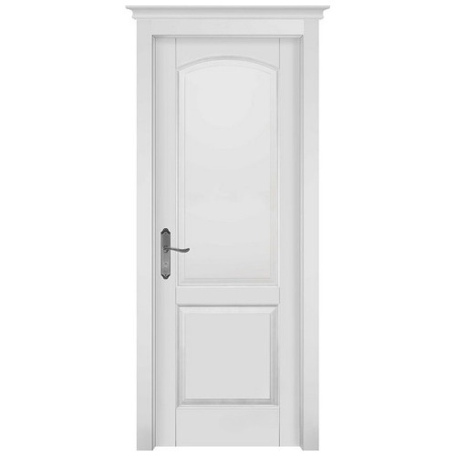 Межкомнатная дверь Массив ольхи Фоборг ДГ (Белый)