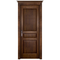 Межкомнатная дверь Массив ольхи Гармония ДГ (Античный орех)