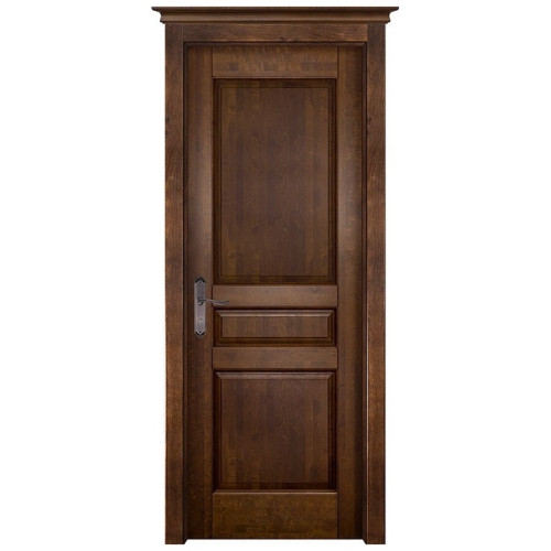 Межкомнатная дверь Массив ольхи Гармония ДГ (Античный орех)