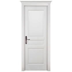 Межкомнатная дверь Массив ольхи Гармония ДГ (Белый)