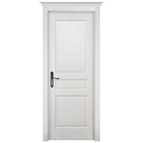 Межкомнатная дверь Массив ольхи Гармония ДГ (Белый)